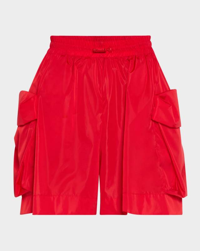 Flare Pocket Pull-On Cargo Shorts
